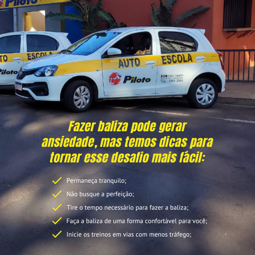 5 dicas para fazer baliza. 5 dicas para fazer baliza! Fazer baliza pode gerar ansiedade, mas temos dicas para tornar esse desafio mais fácil