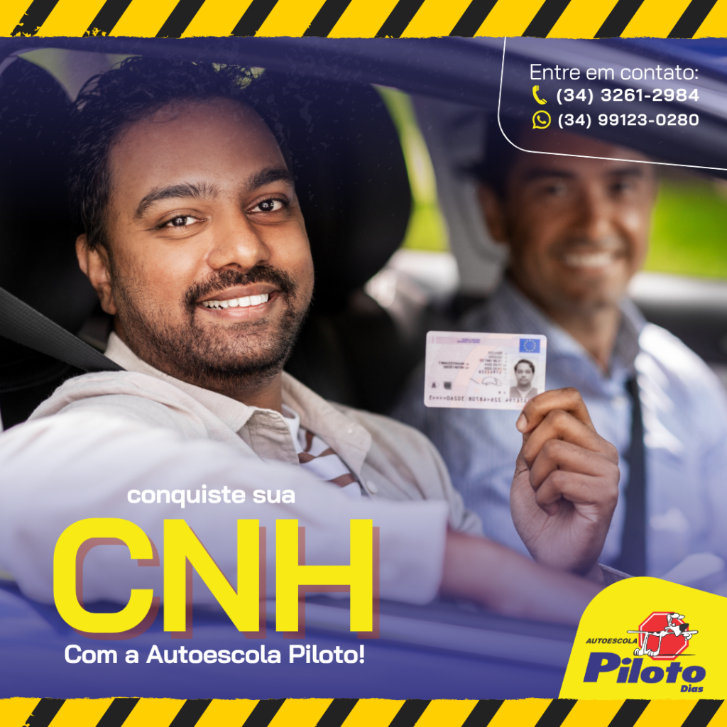 Conquiste sua CNH com a Autoescola Piloto! Chegou a hora de dar o primeiro passo para a sua liberdade!