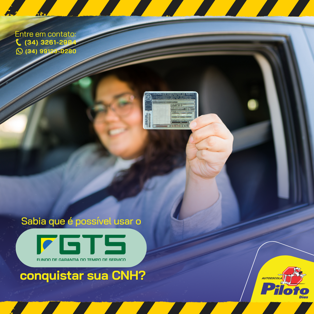 Use seu FGTS para tirar sua Habilitação! Com o programa FGTS Futuro, você pode investir no seu desenvolvimento e garantir sua habilitação sem comprometer o orçamento.