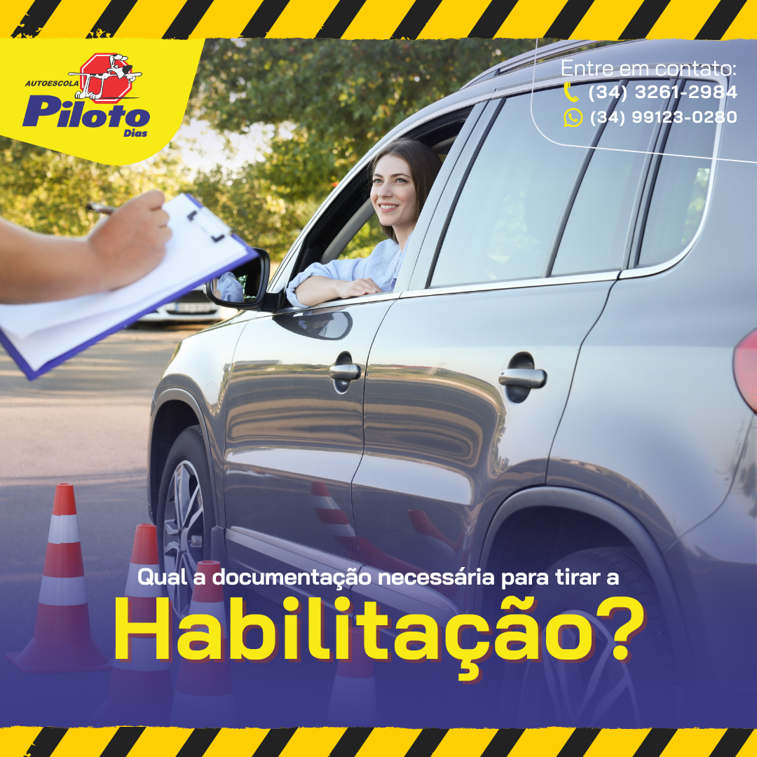 Qual a documentação necessária para tirar a habilitação? Com tudo em mãos, é só procurar a Autoescola Piloto e iniciar o processo de habilitação com quem entende do assunto.