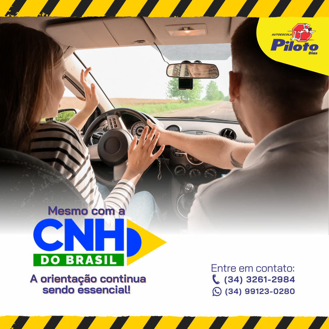O que muda com a CNH Brasil e por que a orientação continua sendo essencial? Fale com a Auto escola Piloto e entenda qual caminho faz mais sentido para você.