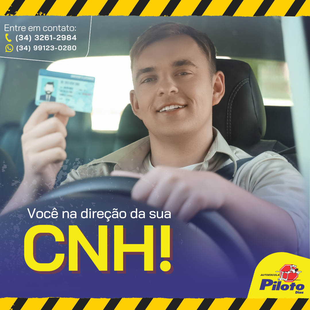 Você na direção da sua CNH! Agora é você quem decide o ritmo do seu processo de habilitação. Assuma o controle do seu caminho