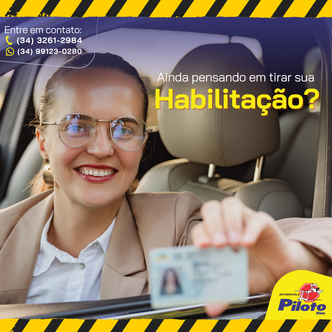 Ainda pensando em tirar a sua habilitação? Se conquistar sua habilitação está nos seus planos, talvez este seja o momento de começar.