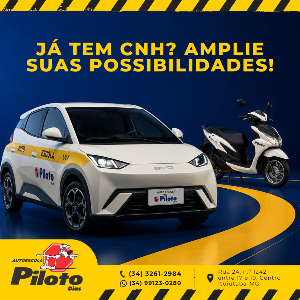 Adição de categoria. A Autoescola Piloto também te orienta no processo de adição de categoria, seja para quem quer dirigir carro, pilotar moto ou se preparar para uma nova etapa com mais segurança.