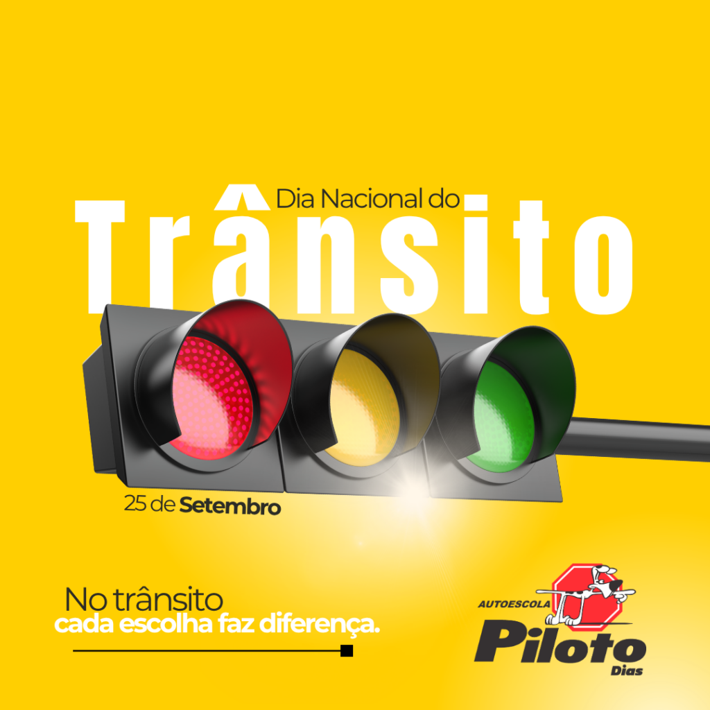 Dia do Transito Na Autoescola Piloto, acreditamos que aprender a dirigir vai muito além de conquistar a CNH. É desenvolver conhecimento, segurança e responsabilidade para levar ao trânsito todos os dias.