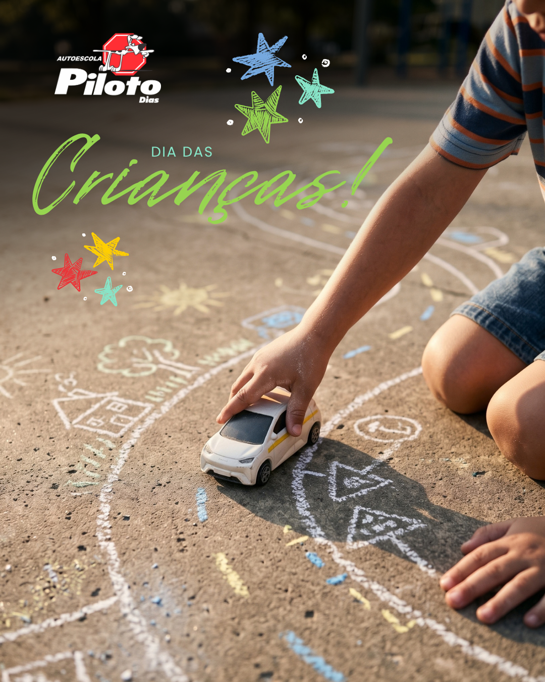 Feliz Dia das Crianças! A Autoescola Piloto deseja um feliz Dia das Crianças para todas as crianças e suas famílias!